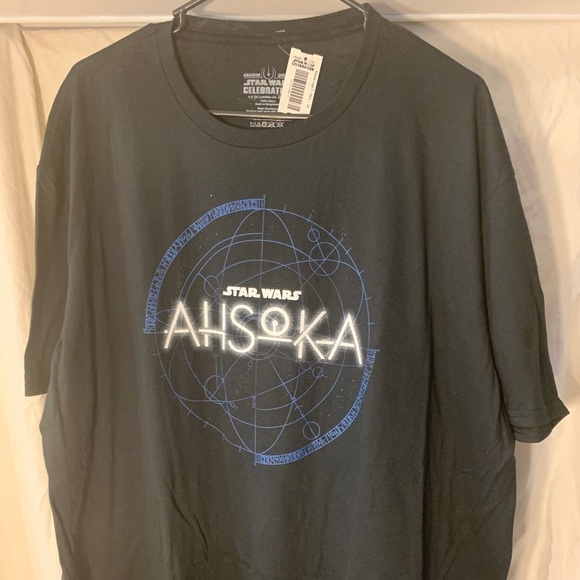 2022 Star Wars Celebration Anaheim Exclusive Ahsoka 2XL T-Shirt Disney+ - Picture 1 of 5